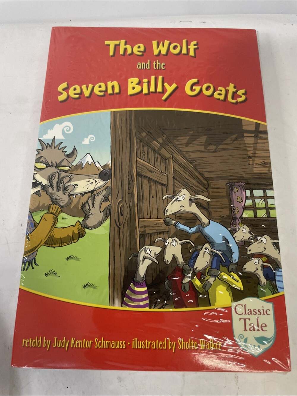 Fountas & Pinell Literacy Sealed 6 Pack Book Set The Wolf And The Seven Billy